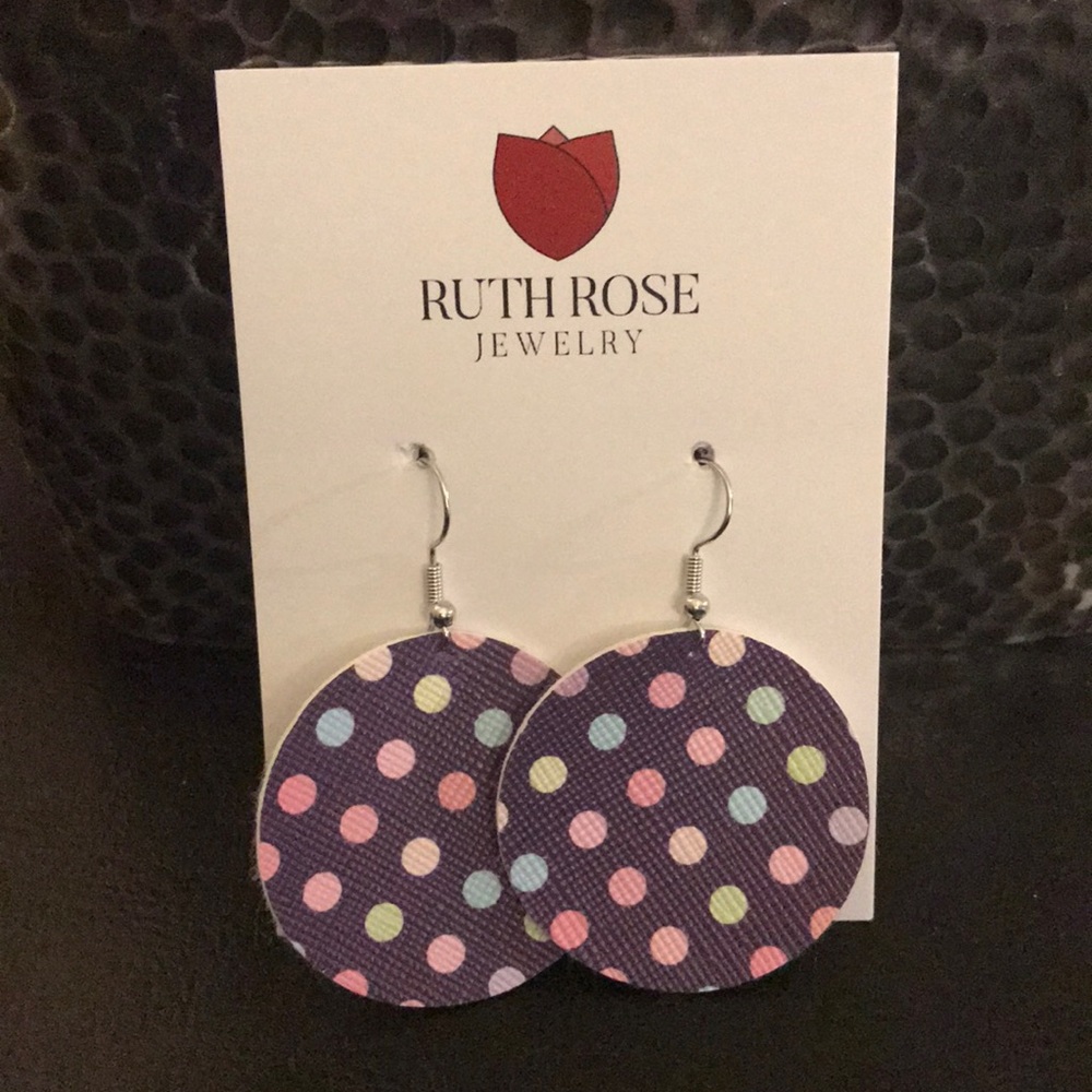 Polka dot  earrings